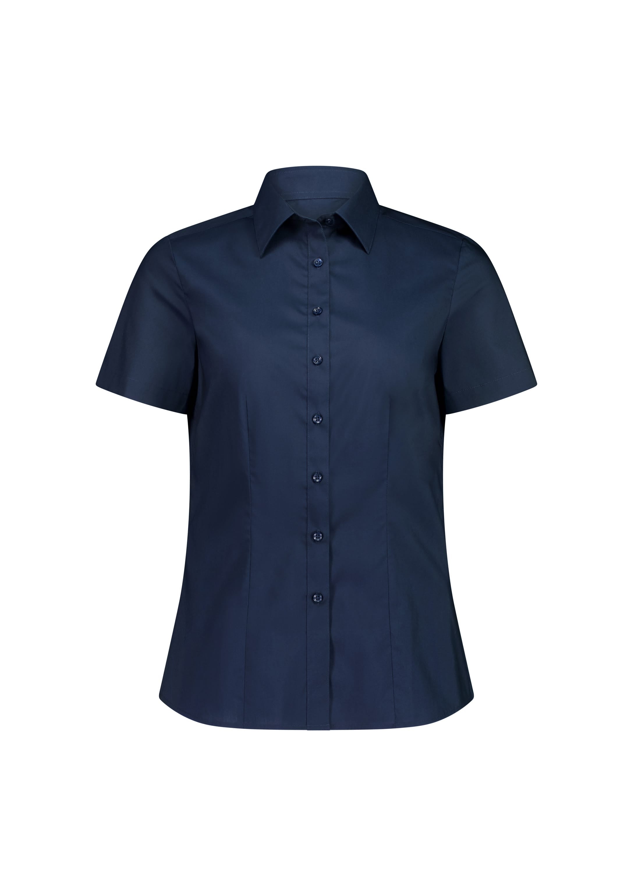 Biz Collection Women’s Fitzroy Short Sleeve Shirt S635W Navy / 6